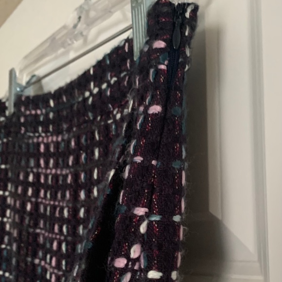 Loft Navy Tweed Skirt (Sold) - Picture 5 of 8